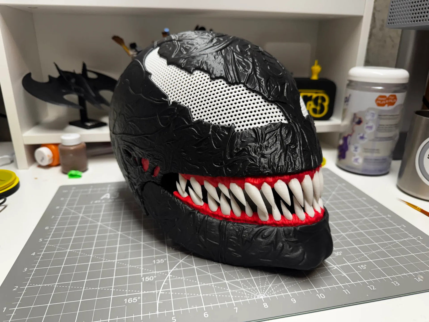 Venom Marvel Maske Helmet Çok Yüksek Kaliteli