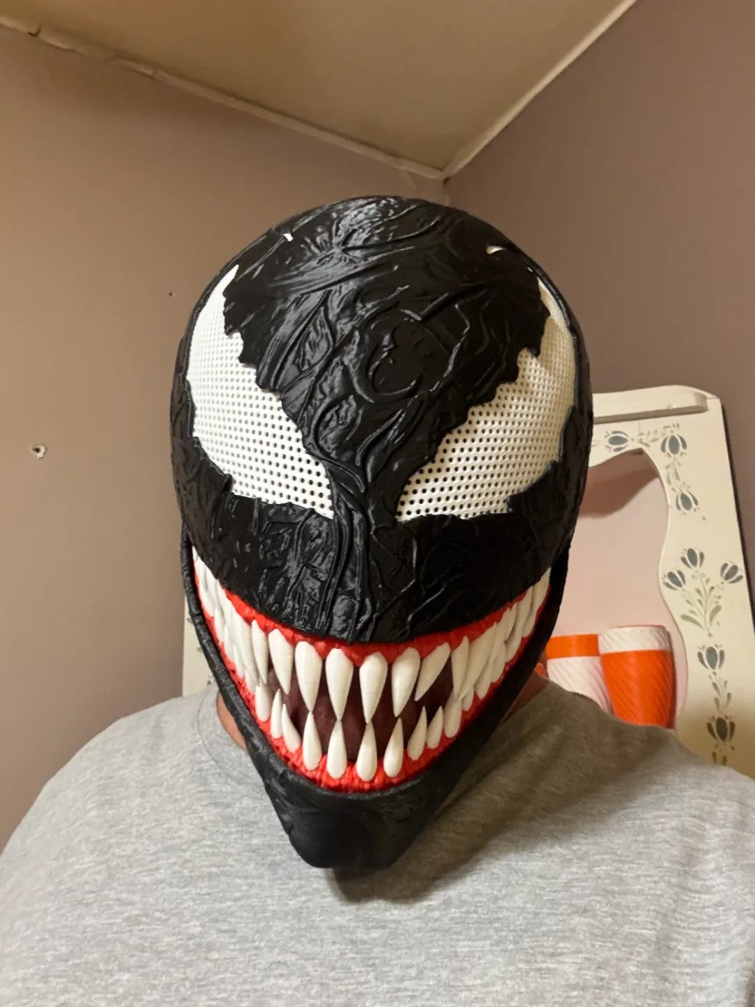 Venom Marvel Maske Helmet Çok Yüksek Kaliteli