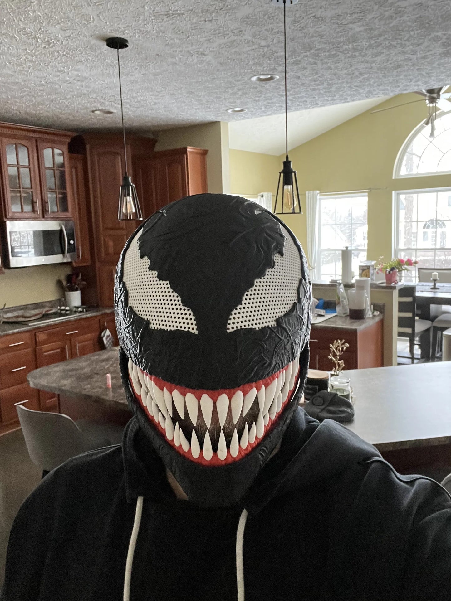 Venom Marvel Maske Helmet Çok Yüksek Kaliteli